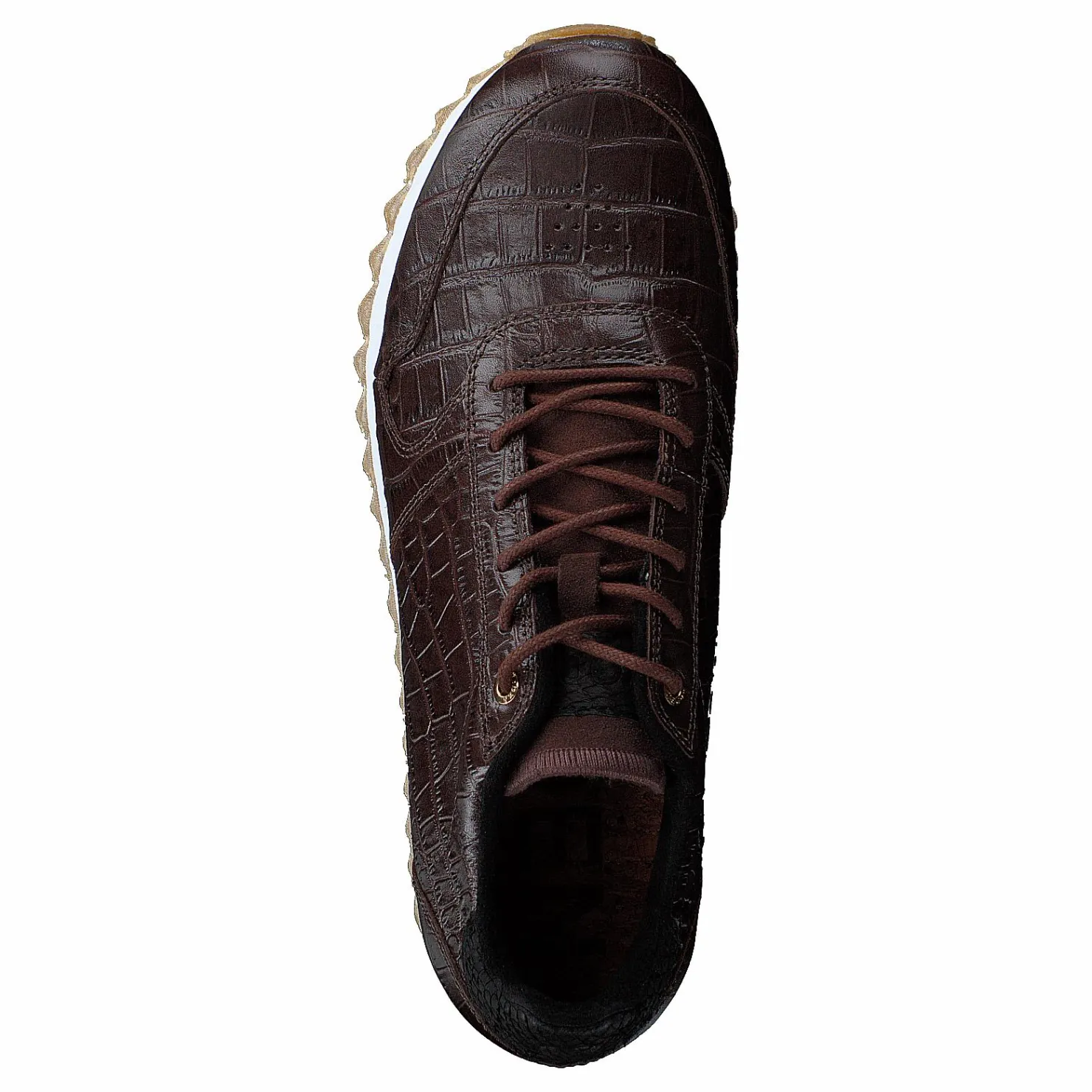 Woden Ydun Croco Shiny Potting Soil Brun och Svart Online