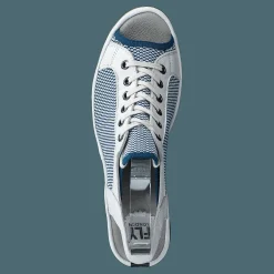 Fly London Yedu158fly Mousse (knitt)-white Blå Hot