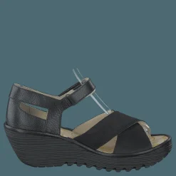 Fly London Yent365fly Black Svart Hot