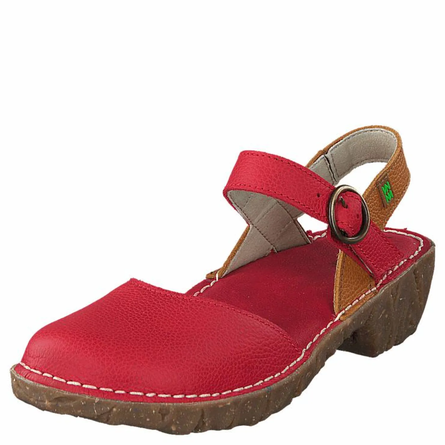 El Naturalista Yggdrasil Soft Grain Grosella-Carrot Brun och Röd Clearance