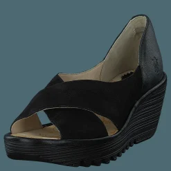 Fly London Yoma307fly Cupido/mousse-black Svart New