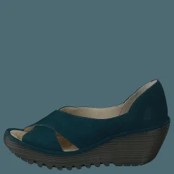 Fly London Yoma307fly Teal Blå New