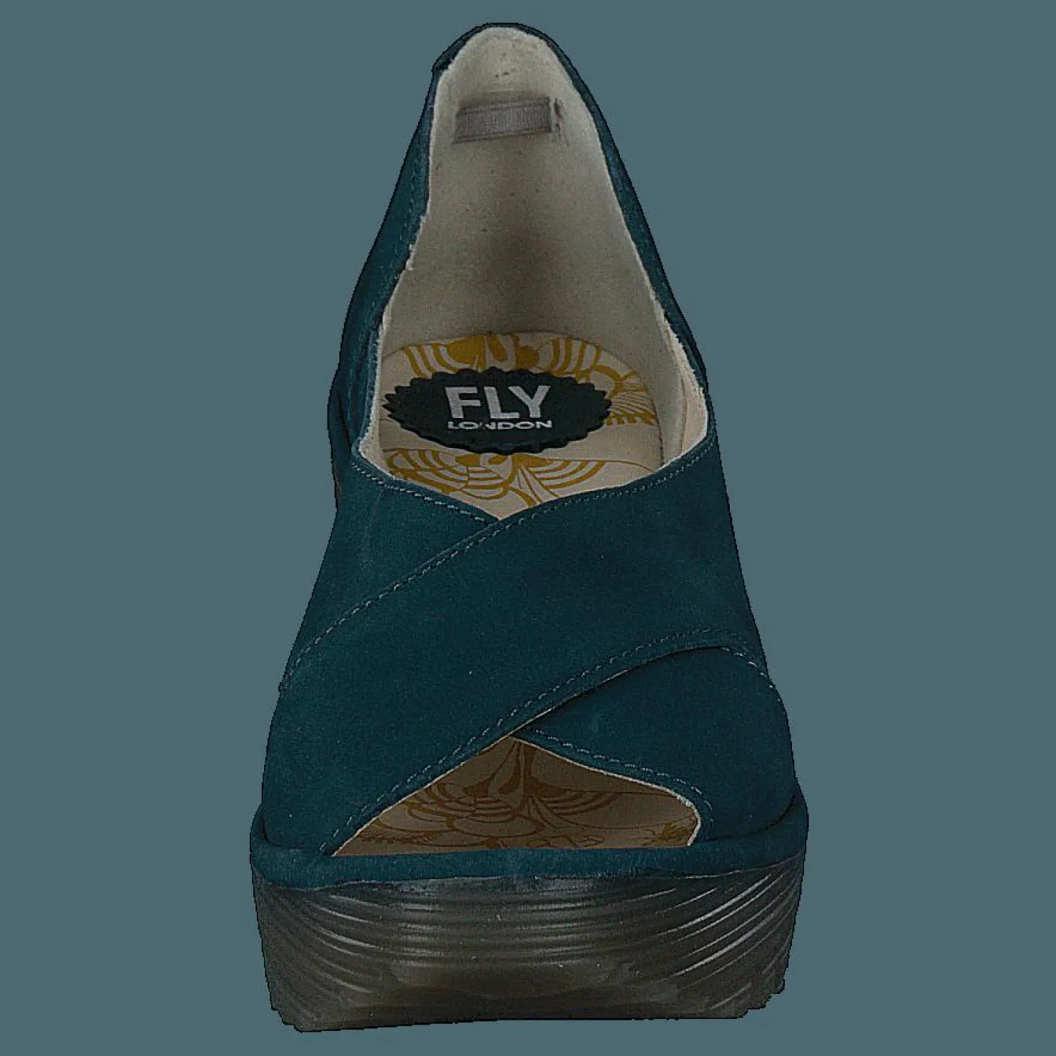 Fly London Yoma307fly Teal Blå New