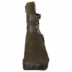 Fly London Yomo249fly Oil Suede/rug Sludge/olive Brun Sale
