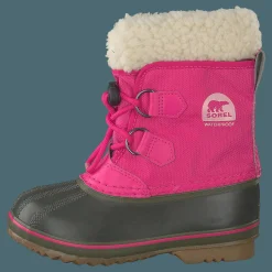 Sorel Yoot Pac Nylon 693, Ultra Pink, Alpine Tundra Grå och Rosa Outlet