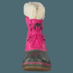 Sorel Yoot Pac Nylon 693, Ultra Pink, Alpine Tundra Grå och Rosa Outlet
