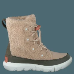 Sorel Youth Explorer Cozy Nova Sand, Stone Green Beige Best