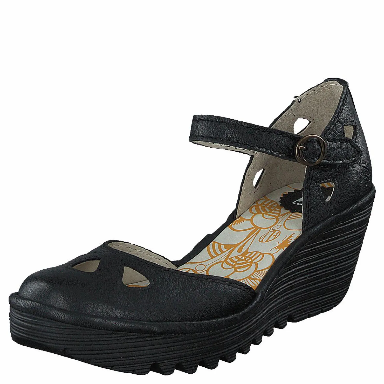 Fly London Yuna Black Svart Hot