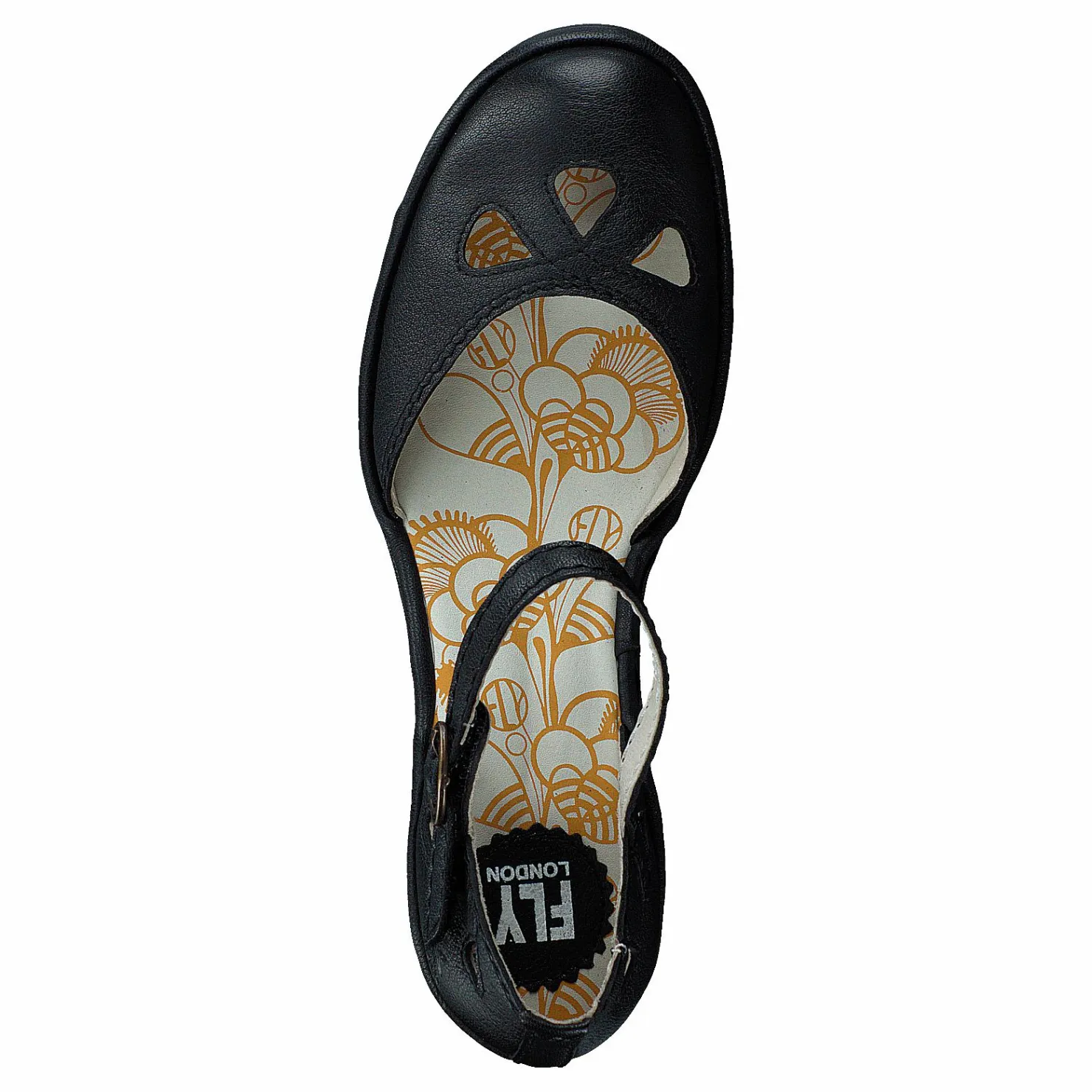 Fly London Yuna Black Svart Hot