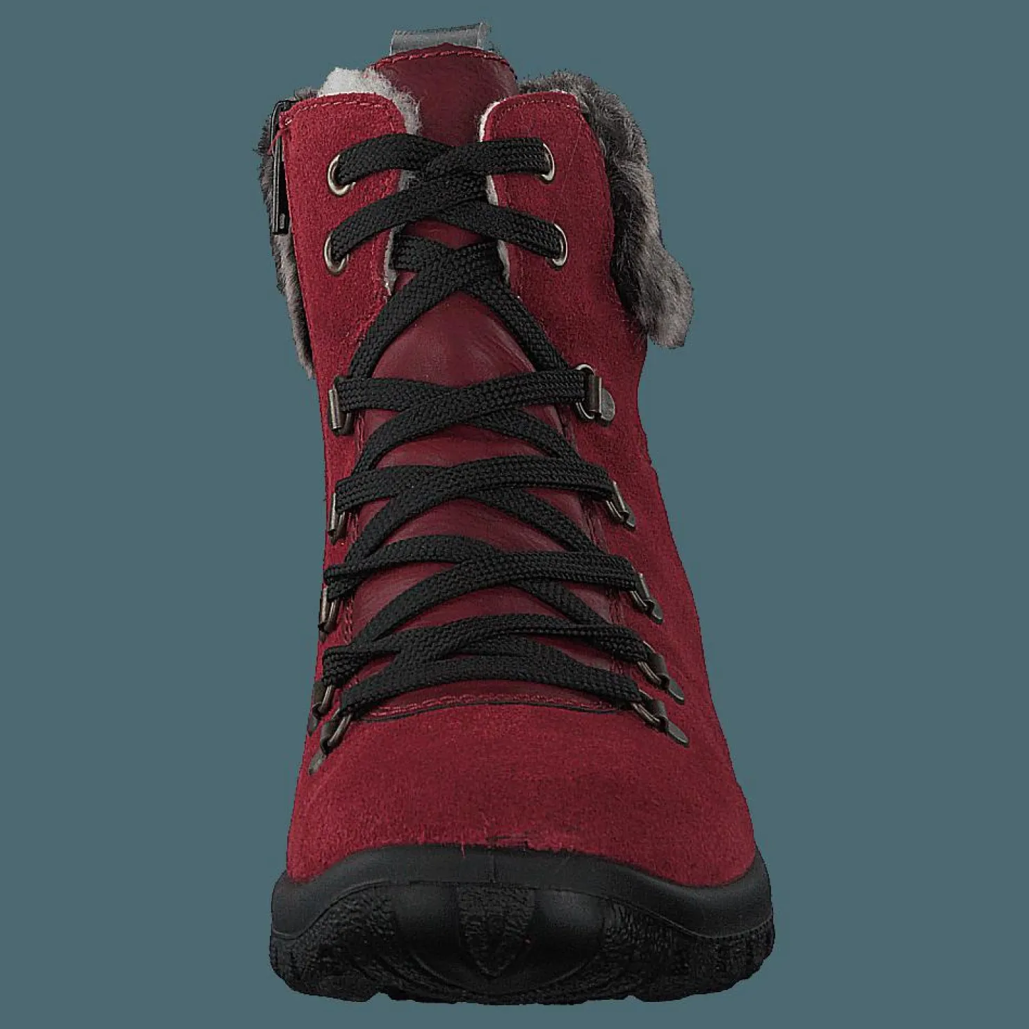 Rieker Z7130-35 Wine Röd Clearance