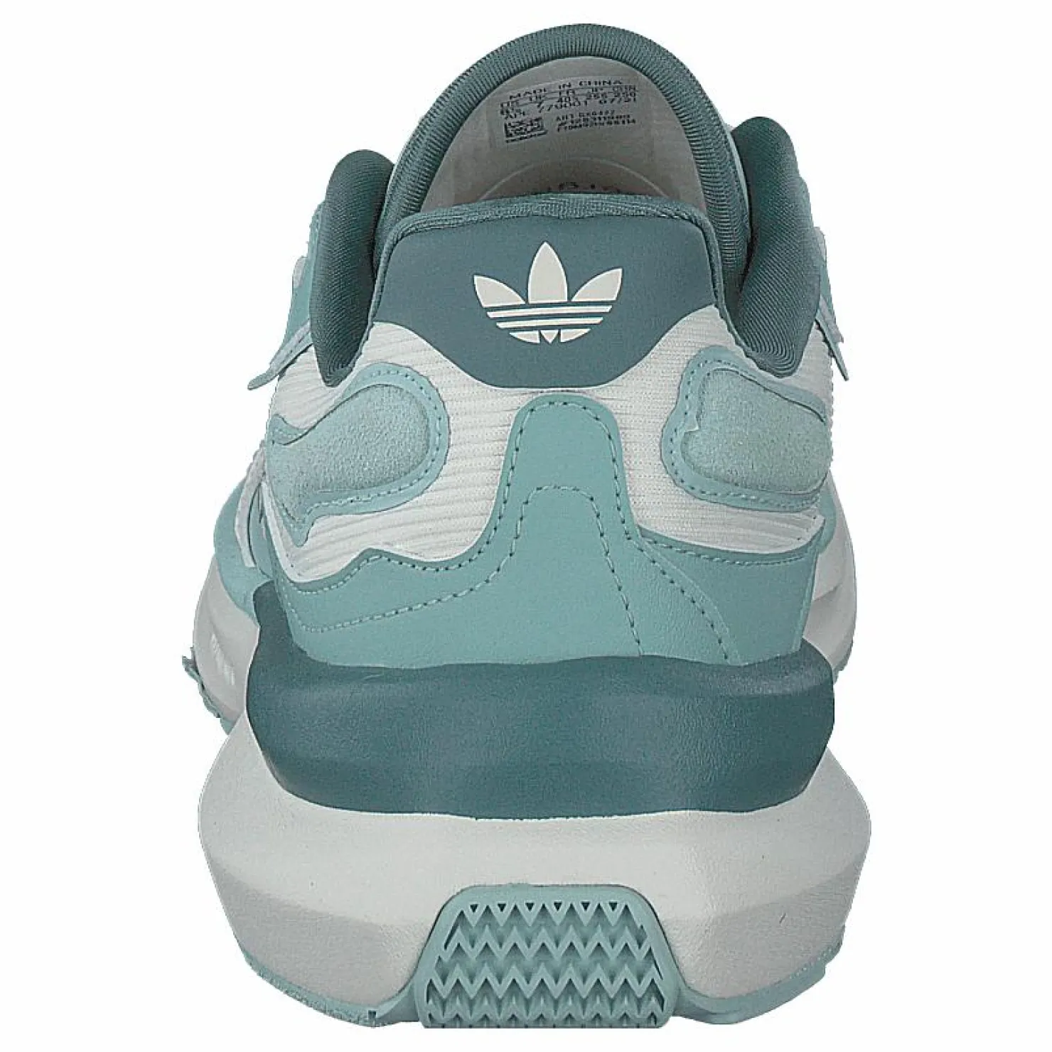 adidas Originals Zentic W Chalk White / Chalk White / Hazy Green Flerfärgad Outlet