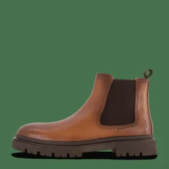 Hush Puppies Zibi Chelsea Cognac Brun New