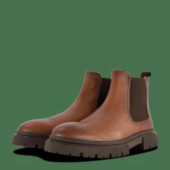 Hush Puppies Zibi Chelsea Cognac Brun New