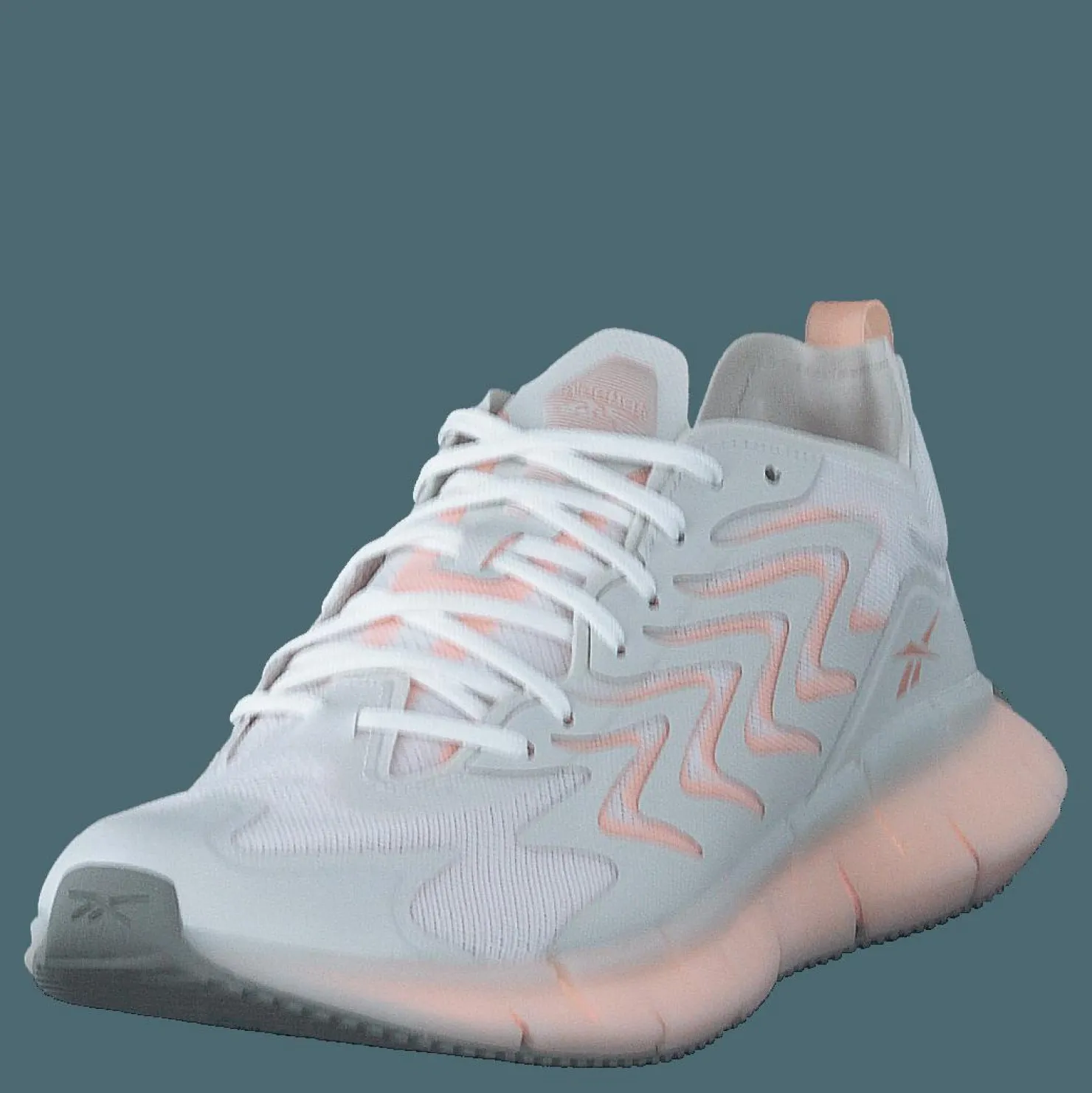 Reebok Zig Kinetica 21 Ftwwht/trgry1/aurorg Blå och Grå Sale