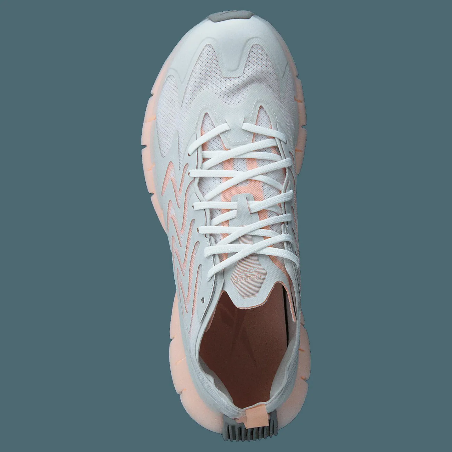 Reebok Zig Kinetica 21 Ftwwht/trgry1/aurorg Blå och Grå Sale