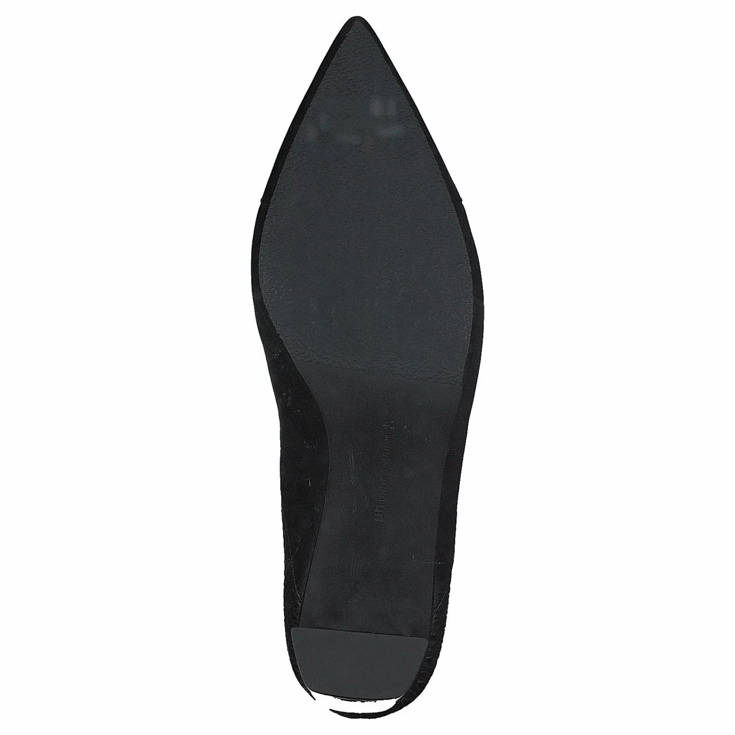 United Nude Zink Patch Lo Black Svart Outlet