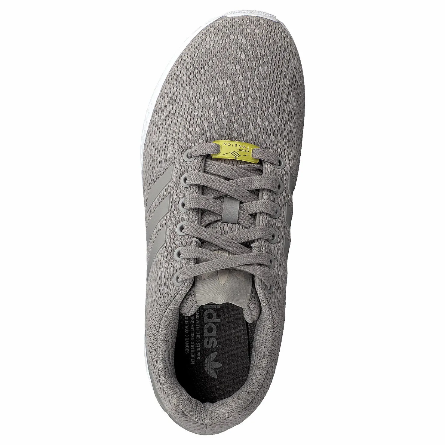 adidas Originals Zx Flux Aluminum/Running White Grå Outlet