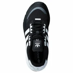 adidas Originals Zx 1K Boost Core Black / Cloud White / Black Silver Metallic Svart Discount