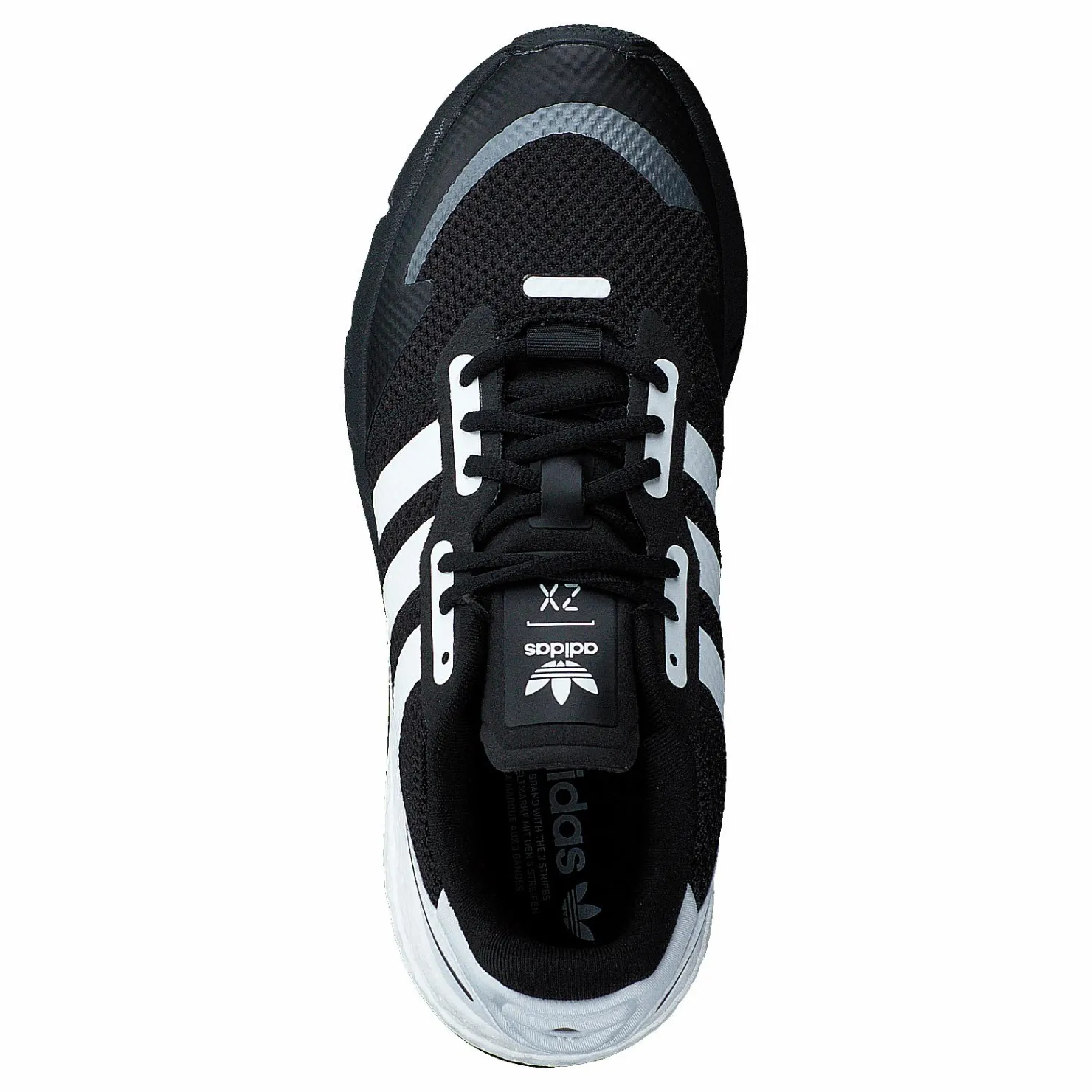 adidas Originals Zx 1K Boost Core Black / Cloud White / Black Silver Metallic Svart Discount