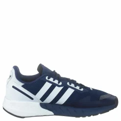 adidas Originals Zx 1K Boost Dark Blue / Cloud White / Core Black Blå New