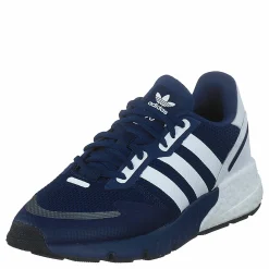 adidas Originals Zx 1K Boost Dark Blue / Cloud White / Core Black Blå New