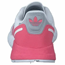 adidas Originals Zx 1K Boost J Cloud White / Hazy Rose / Halo Silver Rosa Hot