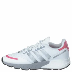 adidas Originals Zx 1K Boost W Cloud White / Silver Metallic / Hazy Rose Blå Best