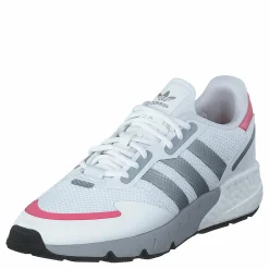adidas Originals Zx 1K Boost W Cloud White / Silver Metallic / Hazy Rose Blå Best