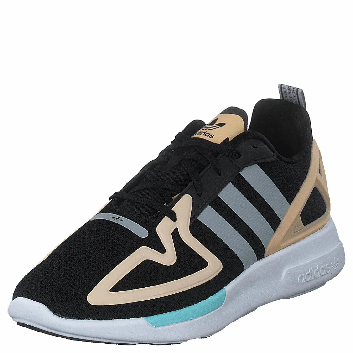 adidas Originals Zx 2k Flux W Core Black/grey Two F17/glow O Blå Hot