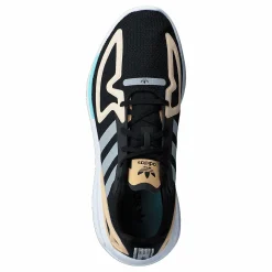 adidas Originals Zx 2k Flux W Core Black/grey Two F17/glow O Blå Hot