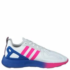 adidas Originals Zx 2k Flux W Crystal White/shock Pink/blue Blå och Vit Best